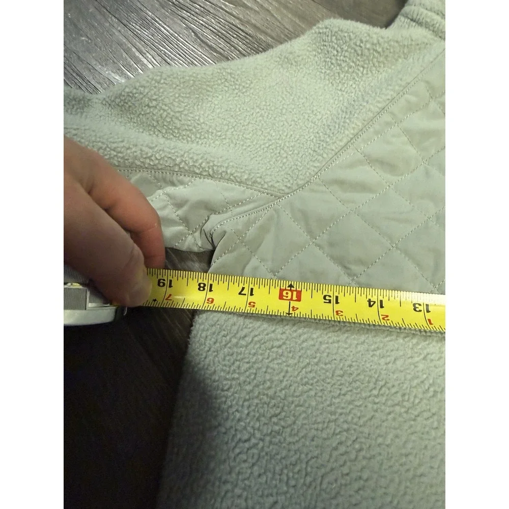 Abercrombie & Fitch‎ Sweater Womens XS Mint Outdoors Sherpa Hiking Ladies